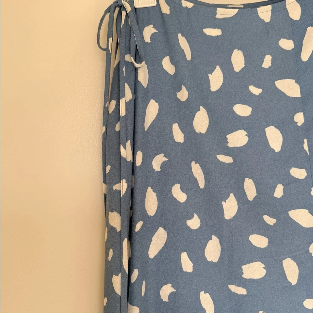 Reformation Blue and White Patterned Skirt - Picture 4 of 5